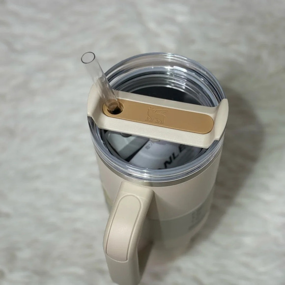 Stanley Tumbler 40oz Stainless Steel Hearth & Hand with Magnolia Best Beige - Picture 6 of 16